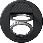 PITAKA Magsafe Поставка-Пръстен PITAKA MagEZ Ring Grip 3 Black-Grey (MGB2402)