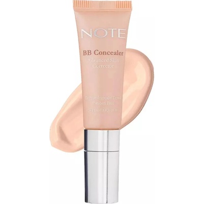 Note Cosmetique BB Concealer Dlouhotrvající korektor 02 10 ml