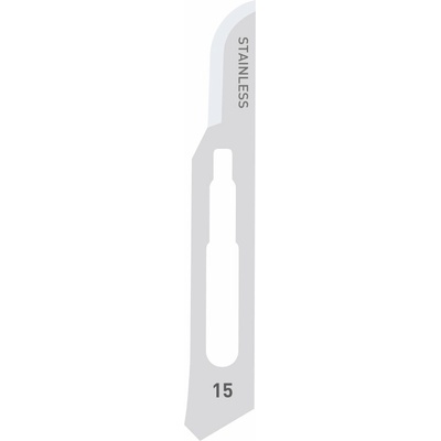 PARAMOUNT Skalpelové čepele stainless steel 100ks, č. 15