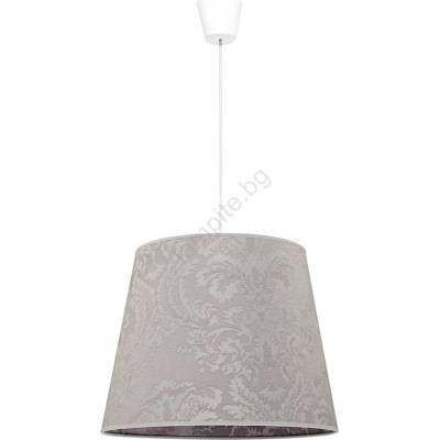 Duolla - Пендел SOPRANO 1xE27/40W/230V Ø 38 см сребрист (DU7596)