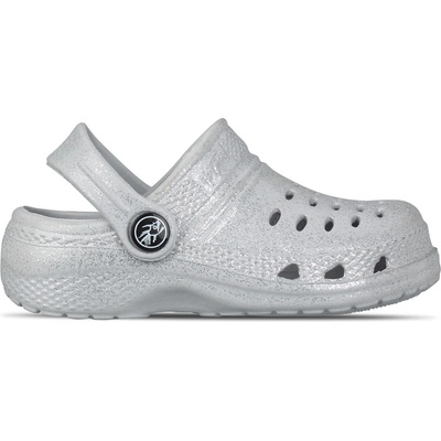 Hot Tuna Cloggs Infants - Silver Glitter