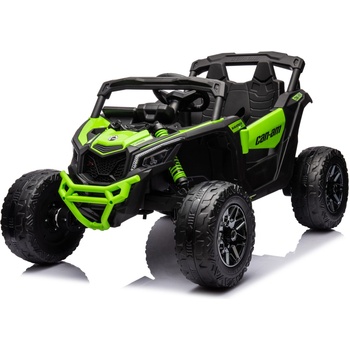 KikkaBoo Акумулаторна кола Licensed Can Am Maverick UTV Green (31006050432)