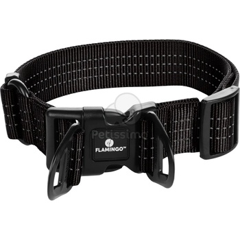 Flamingo Zorba нашийник за кучета - черен XL