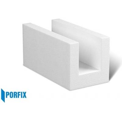 PORFIX pórobetonový U-profil 500*250*375mm P2-500