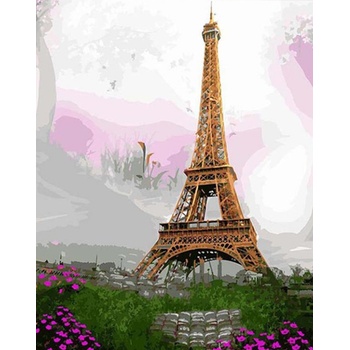 Malování podle čísel Eiffel tower