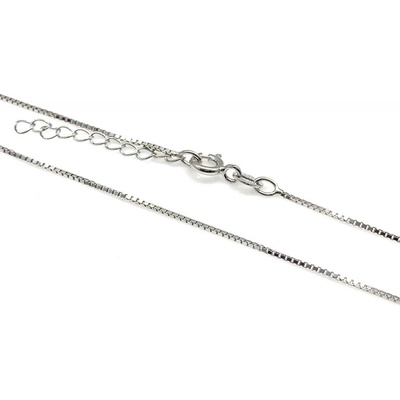 Jan Kos jewellery Stříbrný řetízek typu kostka 12110600