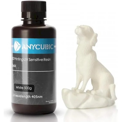 Anycubic Фотополимерна Смола Anycubic Basic 405nm 0.5 л (any-res-basic-bk-0.5)