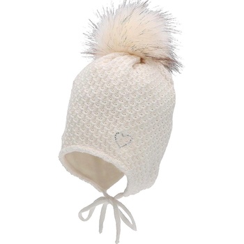 Image 1 of Sterntaler Плетена зимна шапка Sterntaler - 47 cm, 9-12 м, екрю (4702241-908)