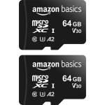 Amazon microSDXC 64GB A2/V30 2-Pack (LSMICRO64GU3D)