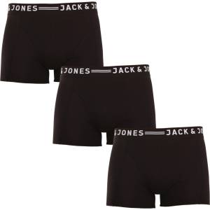 Jack & Jones Комплект от три черни боксерки Jack & Jones Sense Jack & Jones | Cheren | МЪЖЕ | M