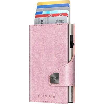 Tru Virtu Click & Slide leather Glitter Rosé