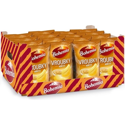 Bohemia Vroubky hořčice 18 x 120 g