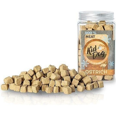 KIDDOG Super Premium 100% čisté pštrosí maso sušené mrazem 100 g