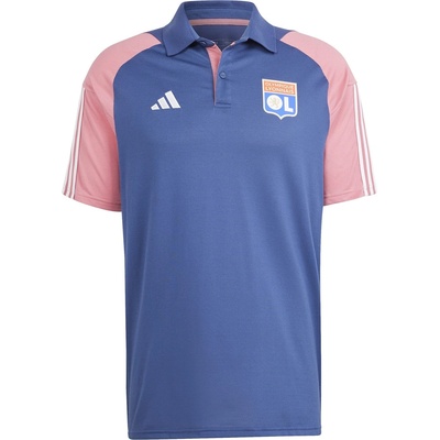 adidas Блуза с яка Adidas Olympique Lyonnais Tiro 23 Training Polo Shirt Adults - Indigo/Hzy Rs