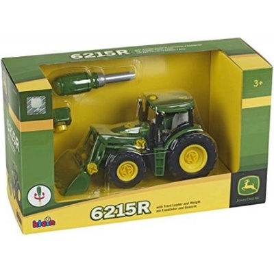 Klein Theo3903 Traktor John Deere s predným nakladačom a závažím