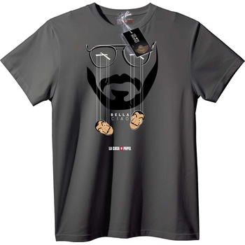 NOONEBRAND Тениска La Casa de Papel Bella Ciao - 2XL, Black