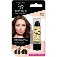 Golden Rose Grey Hair Touch up Stick Golden Korektor na vlasy 01 černý