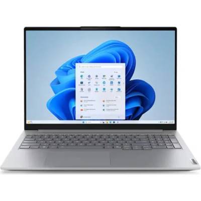 Лаптоп Lenovo ThinkBook 16 G8 Intel Core Ultra 5 225U, 16" WUXGA (1920x1200) IPS AG, 16GB DDR5 RAM, 512GB SSD, Integrated Graphics, 1080p Cam, Backlit KB, 3 cell, WLAN, BT, FPR, DOS - 21SK0080BM (21SK0080BM)