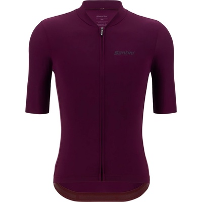 Santini Фланелка с къс ръкав за колоездене Santini Sensation S/S Jersey Cycling jersey - Bordeaux (056-3455-0512)