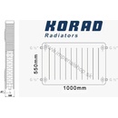 Korad Radiators 22K 550 x 1000 mm