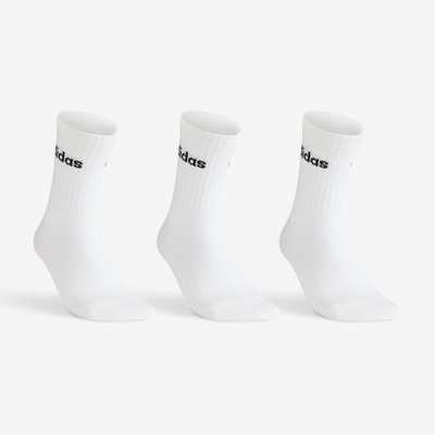 adidas Vysoké tenisové ponožky 3 páry bílé