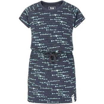 Loap BESSIE dievčenské šaty modrá,tyrkysová