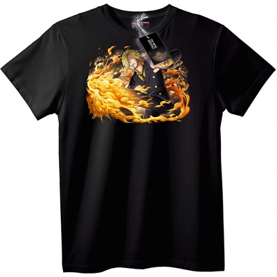 NOONEBRAND Тениска One Piece Огън - 2XL, White