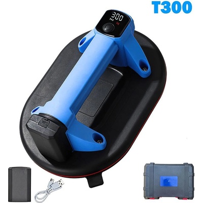 UNI STR Вакуум вендуза, акумулаторна, 7.4V, 2Ah, 167x247 мм, до 300 кг, с дисплей, USB Type C, в куфар (UNI-01012428)