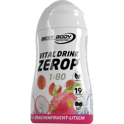 Best Body Nutrition Vital Drink ZEROP® Squeeze - Dragon Fruit-Lychee
