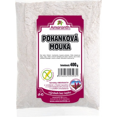 Amaranth Pohanková mouka 400 g