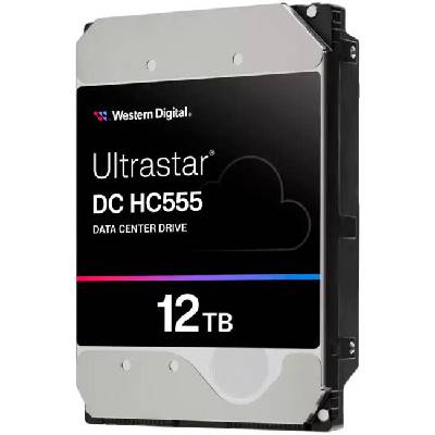 HDD Server WD Ultrastar DC HC555 12TB 512e SE, 3.5", 512MB, 7200 RPM, SATA, NP3, SKU: 0B48720 (WUH722012CLE6L4)