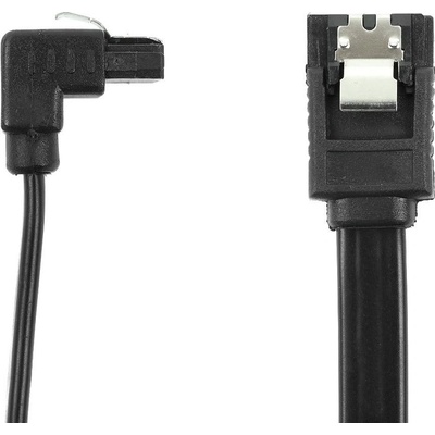 Accura SATA III - SATA III 0.5m úhlový černý ACC2207