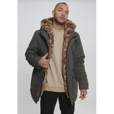 Urban Classics Мъжко зимно яке Urban Classics в цвят маслинаUB-TB2431-00551 - Маслина, размер XL