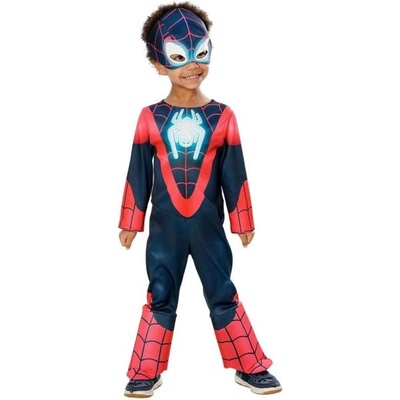 Rubies SPIDERMAN Майлс Моралес светещ в тъмното детски костюм размер XXS(98-104cm) (1000757)