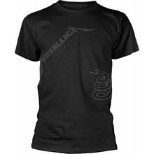 Metallica tričko Black Album Tonal Black
