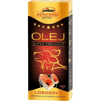 Vitar Veterinae Lososový olej 500 ml