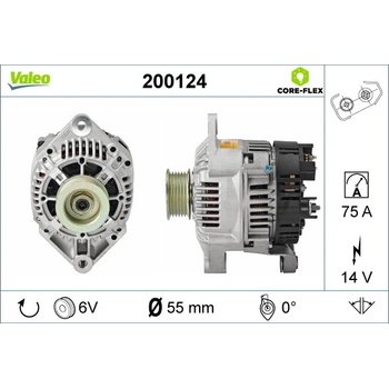generátor VALEO 200124