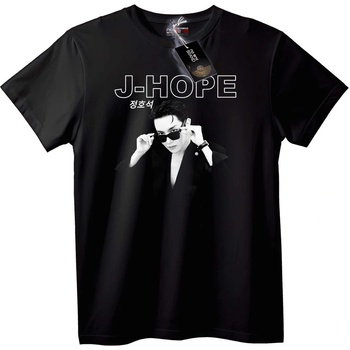 NOONEBRAND Тениска J-HOPE - BTS Фен Колекция - 2XL, White