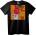 NOONEBRAND Тениска Забавен заек - 4XL, Black