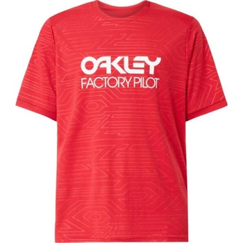 Oakley Pipeline Trail Tee Red Line