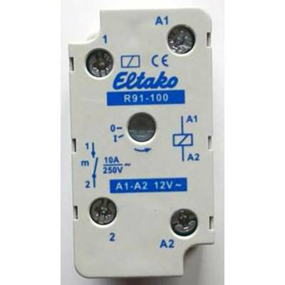 Eltako R91-100-12VAC spínací relé , 12 V, 8 A, 1 spínací kontakt, 1 ks