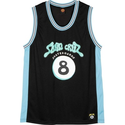 Santa Cruz Winkowski Ocho Mesh Vest Black/Pool Blue