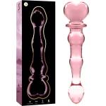 IBIZA Nebula Model 21 Dildo Borosilicate Glass 20.5x3.5cm Pink