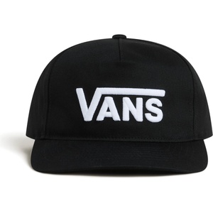 Vans Mn drop v ii snapback черно, бяло uni (vn000qahblk1)