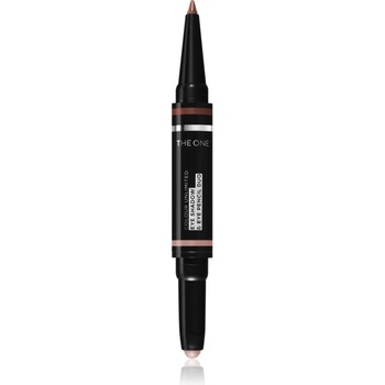 Oriflame The One Colour Unlimited сенки за очи и молив за очи 2 в 1 цвят Sandy Bronze 1.2 гр