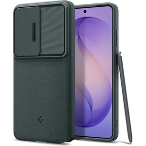 Spigen Калъф за Samsung Galaxy S26 Ultra - Optik Armor - Spigen - Зелен