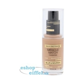 Max Factor Miracle Match tekutý make-up s hydratačným účinkom 80 Bronze 30 ml