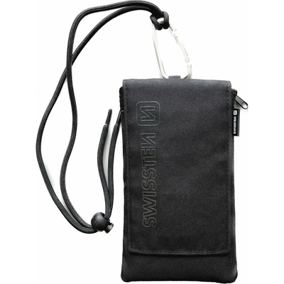 Pouzdro Swissten pocket pro telefony vel. do 6,8" 165x82x10 mm černé