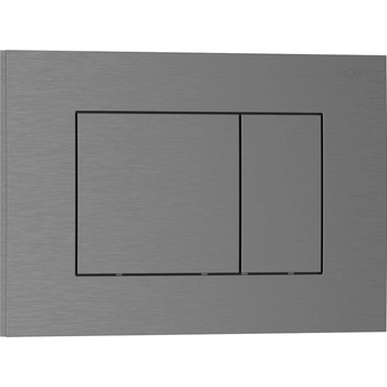 Mexen Tex 02 бутон за промиване, матирано сиво - 6102-12 (6102-12)
