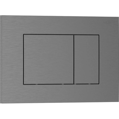 Mexen Tex 02 бутон за промиване, матирано сиво - 6102-12 (6102-12)